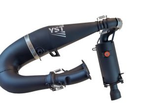 2019-25 Polaris 850 Axys/Matryx Competition Series ULTRA-LITE™ Single Pipe Set-Black Satin Ceramic