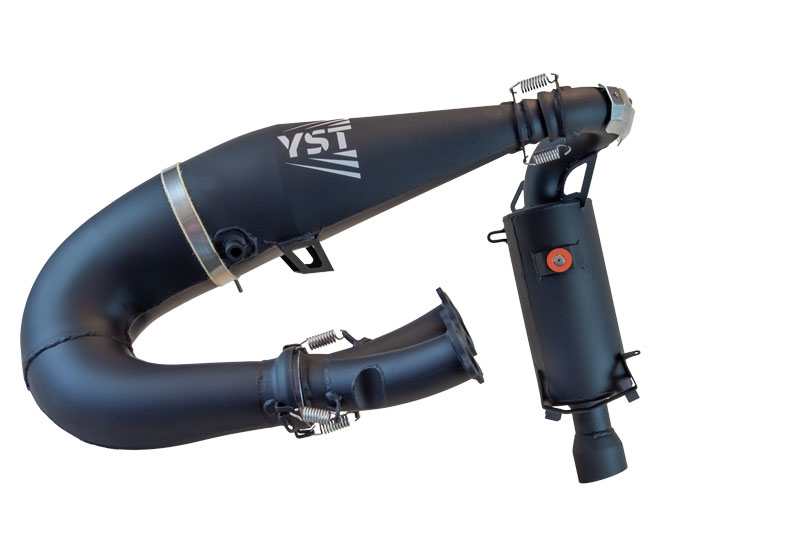 Polaris 9R Matryx Single Pipe Set with Competition Silencer