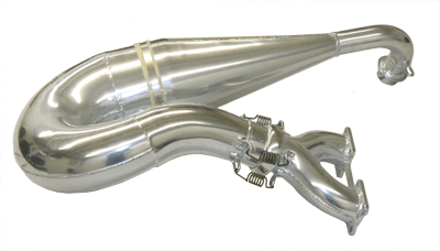 (second) 2007-09 Arctic Cat F8 Single Pipe & Y-Pipe for use with the OEM Silencer