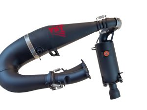 Polaris 9R Matryx Single Pipe Set with Competition Silencer