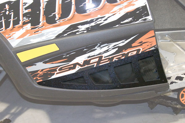 Hot Air Elimination™ Kit for 2005-11 Arctic Cat M and Crossfire Chassis