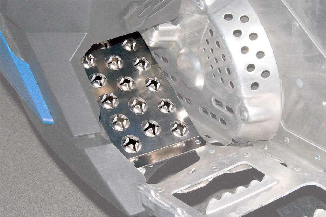 Angled Footrests