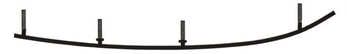Tri-Keel I Ski Outer Runner Replacements