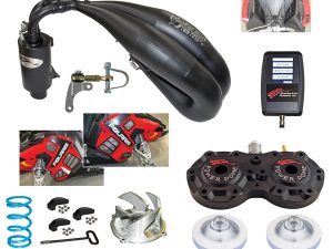 Outlaw Twin Pipes™ Stage 2: 2019-22 Polaris 850 RMK and Khaos Axys (All Models) and SKS(155")