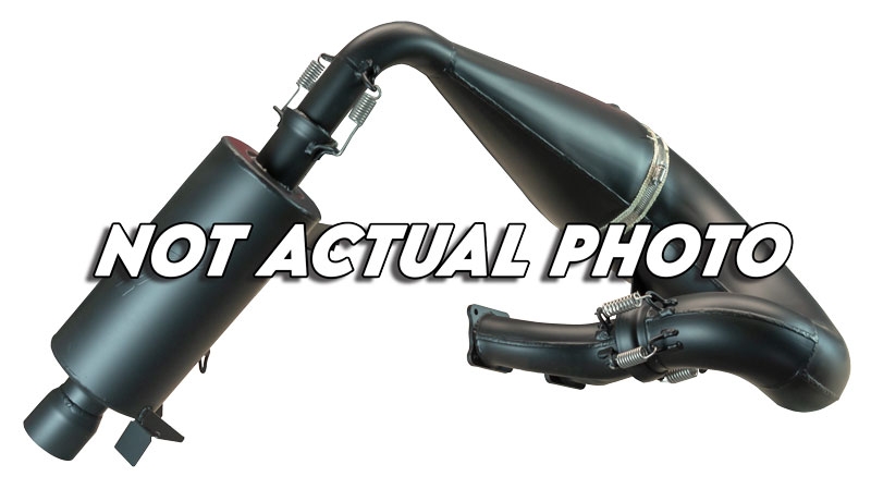 Arctic Cat 858 Catalyst Single Pipe with Competition Silencer