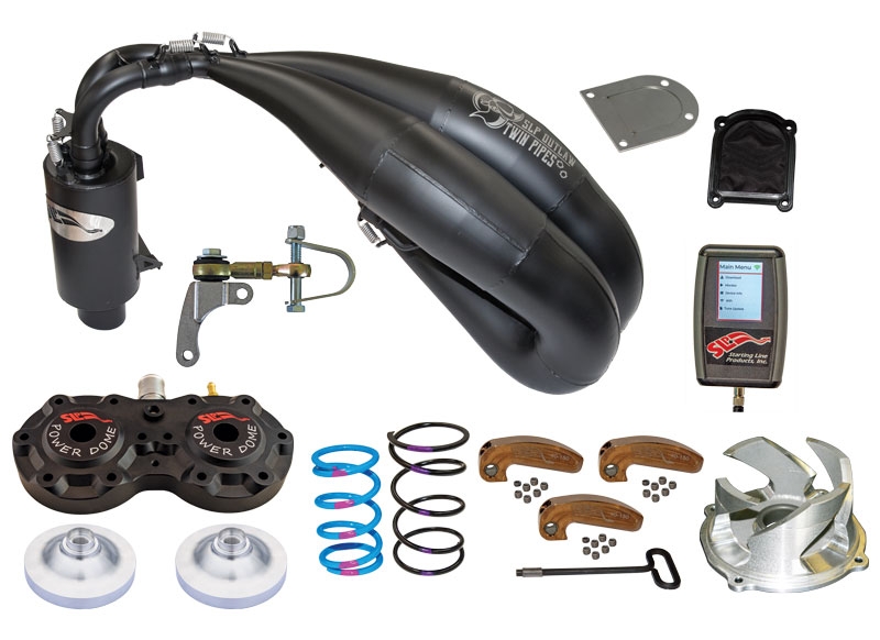 Outlaw Twin Pipes™ Stage 2: 2022-26 Polaris 850 Matryx RMK, Khaos and Slash