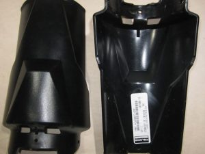 Rear Shock Rod Guard Set, pair for 2011-23 Polaris RZR XP (OEM# 5438873-070)