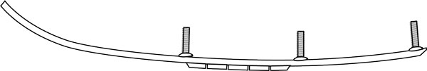 ULTRA-LITE™ Chrome Moly Ski Replacement Runners